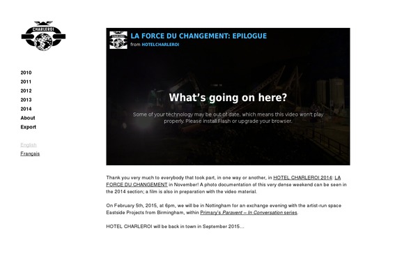 Site using Collapsing Pages plugin