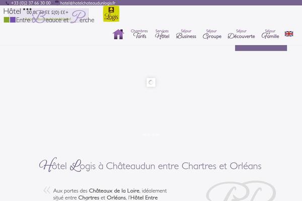 Wpserveur theme site design template sample