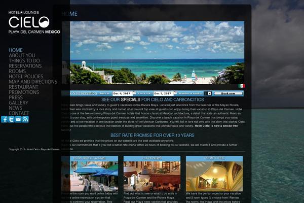 Anan theme site design template sample
