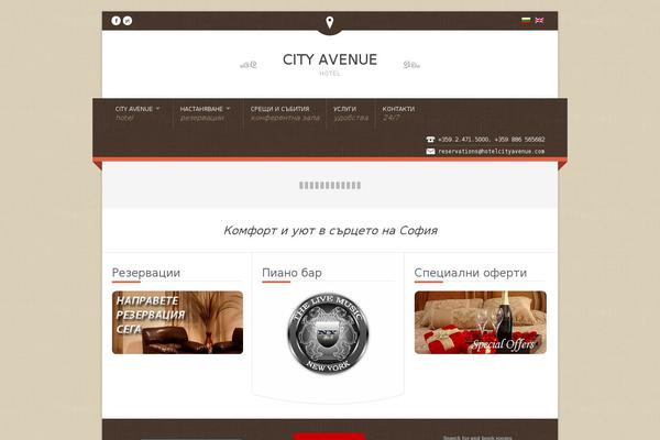 Nice Hotel theme site design template sample