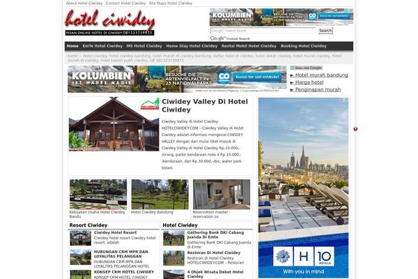 Tetap Semangat theme site design template sample