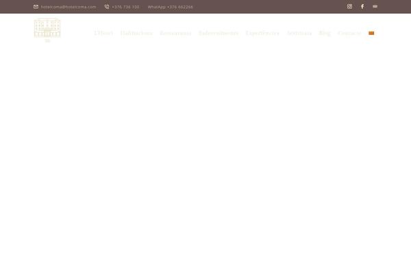 HotelBooking theme site design template sample