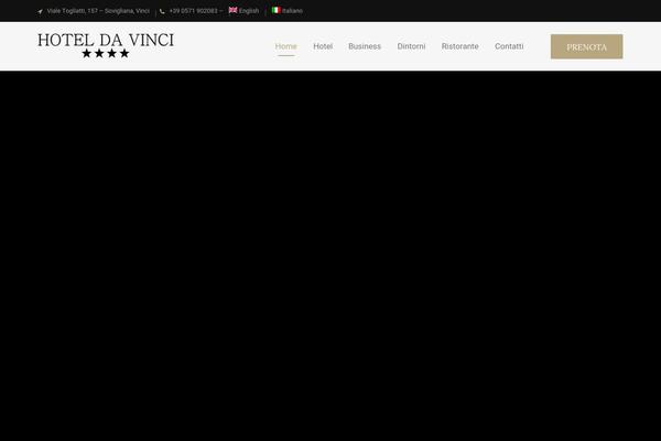 hotelda-vinci.it site used Tejal