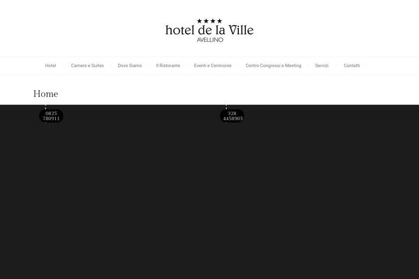 HotelBooking theme site design template sample