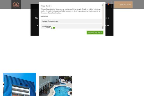 Site using Wp-hotel-booking plugin