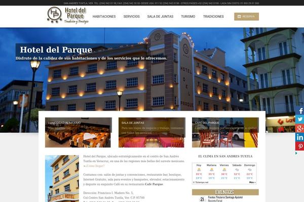 Hotec theme site design template sample