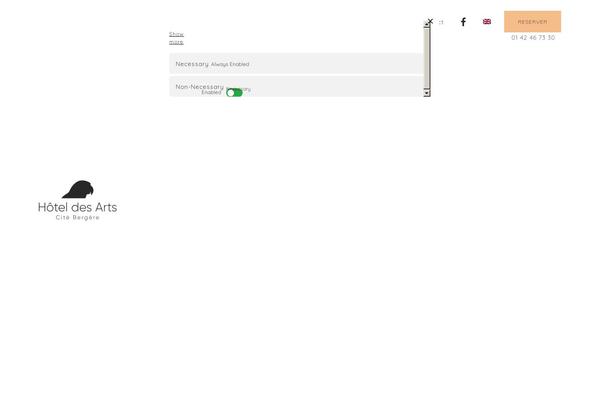 Intact theme site design template sample