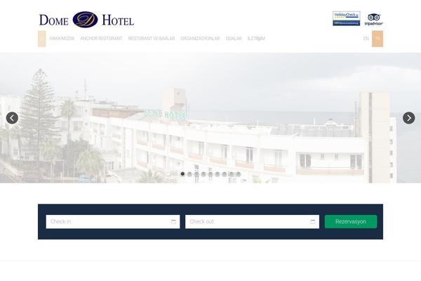 Hotelia theme site design template sample