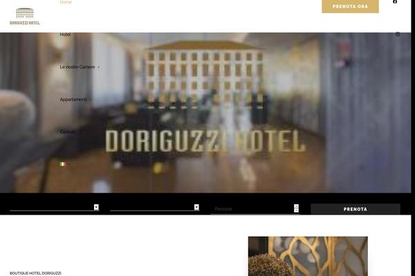 Luxury-wp theme site design template sample