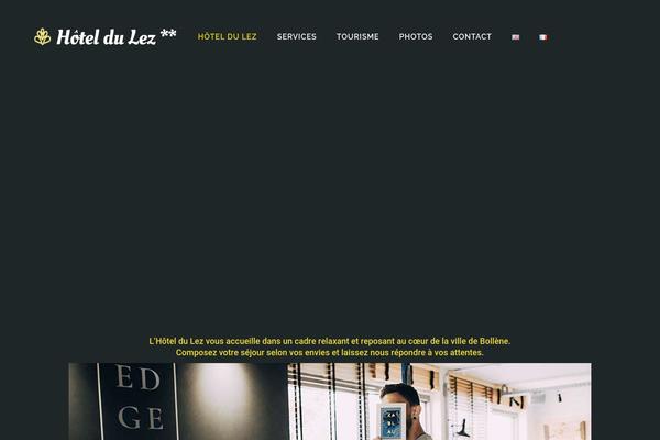 Alloggio theme site design template sample