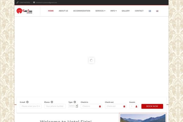 Starhotel theme site design template sample