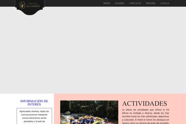 hotelelciervo.net site used Flawleshotel.theme