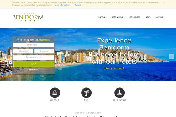 hotelesbenidorm.com site used Nozion-theme