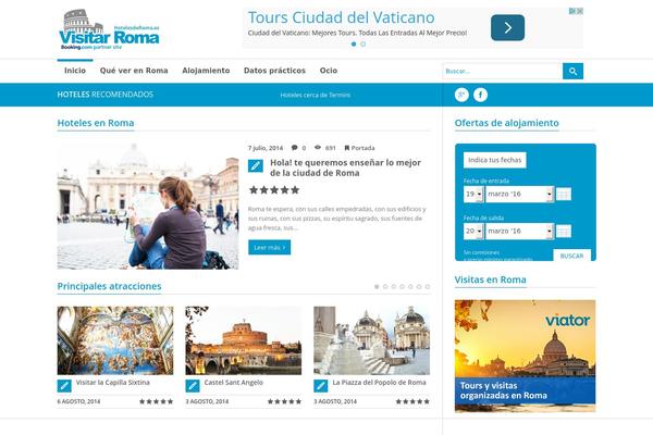 Observe theme site design template sample