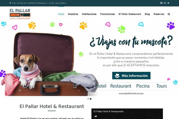 Site using Gdlr-hostel plugin