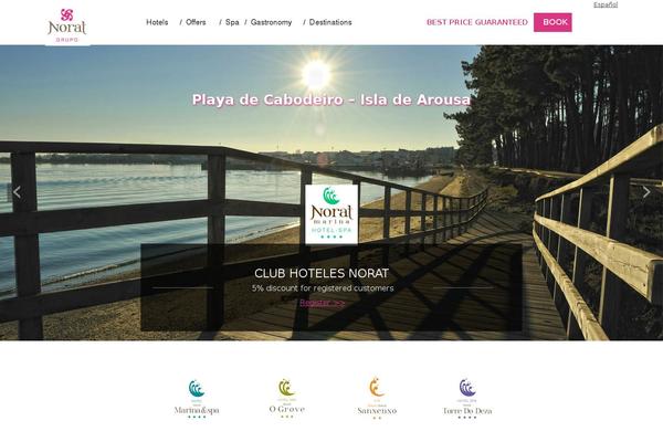 hotelesnorat.com site used Hoteles-norat-2016