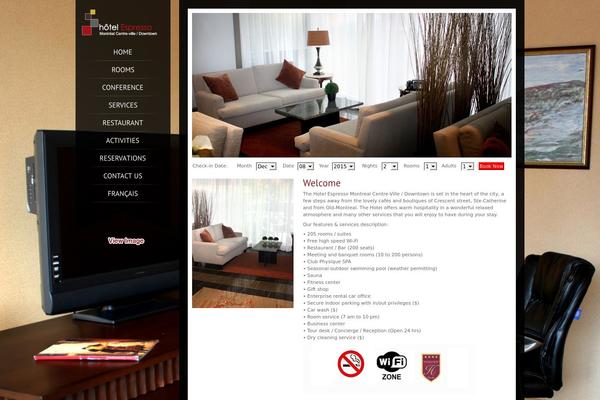 Zeus theme site design template sample