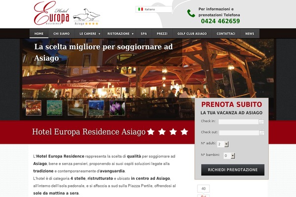 hoteleuroparesidence.it site used Her