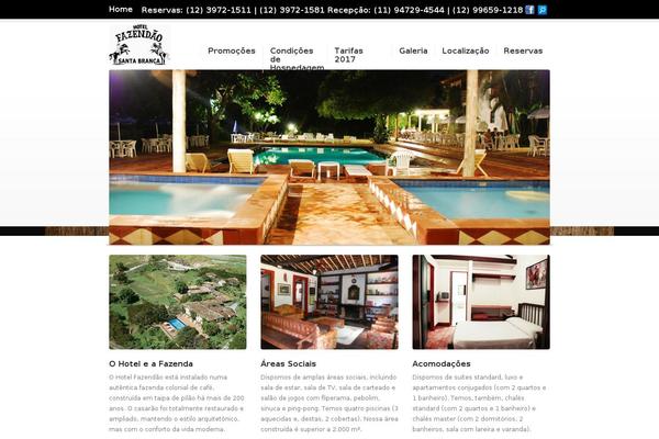 Corona theme site design template sample