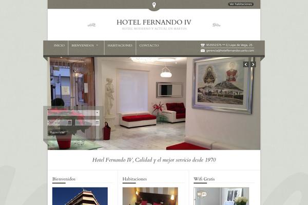 Nice Hotel theme site design template sample