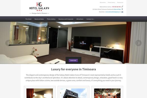 Ambassador theme site design template sample