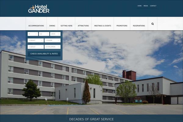 hotelgander.com site used Core-theme