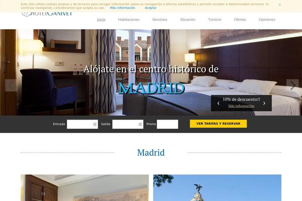 hotelganivet.com site used Hotel-ganivet-2020
