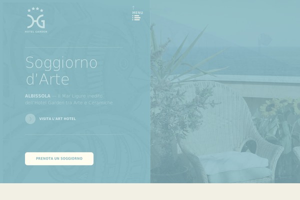 hotelgarden theme websites examples