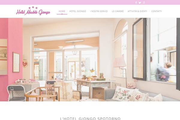 NUVO theme site design template sample