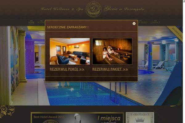 Cms theme site design template sample