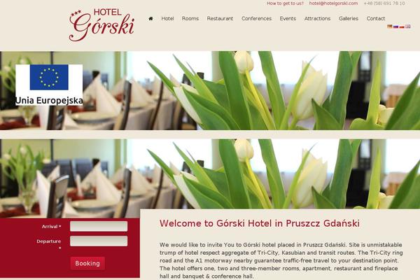 Sydney theme site design template sample