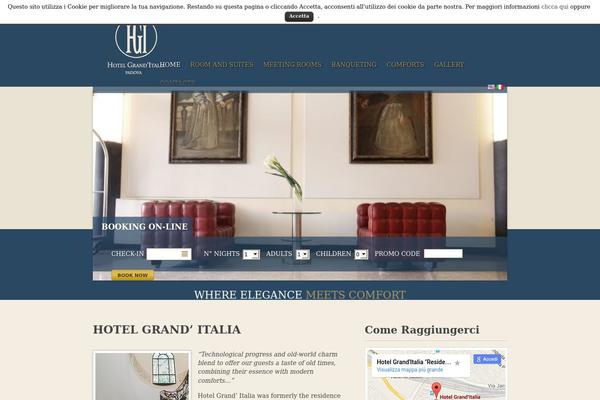 Nano2 theme site design template sample
