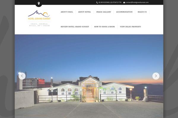 hotelgrandsunset.com site used Soho Hotel