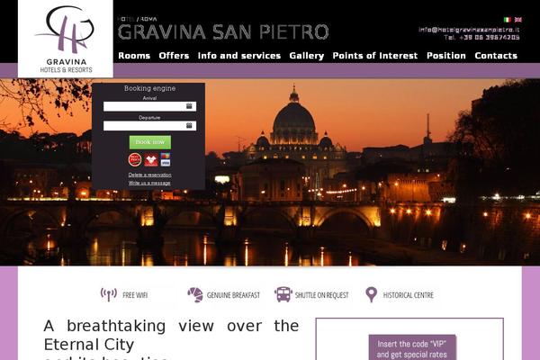 Site using Simple Booking Form plugin