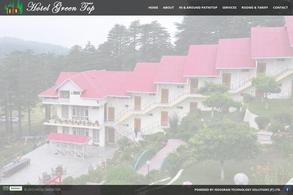 Elevate theme site design template sample