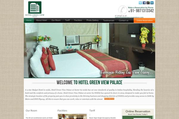 Caddy theme site design template sample