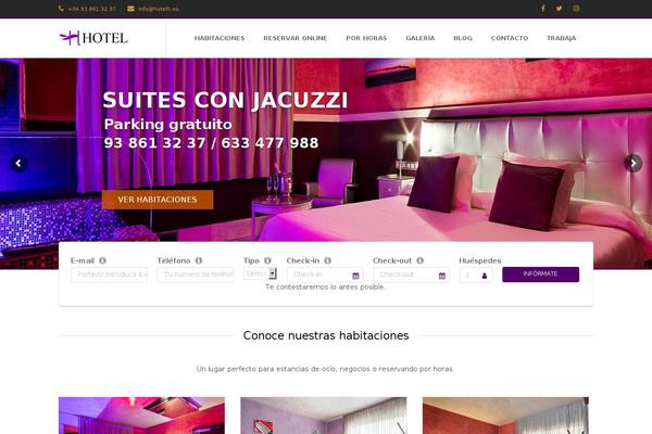 Site using Call&Book Mobile Bar plugin
