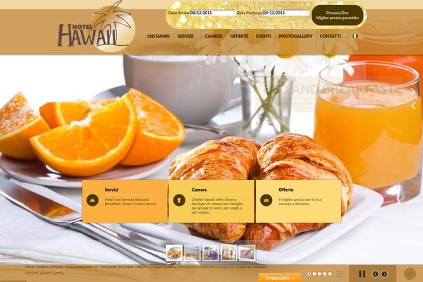 hotelhawaiiriccione.com site used Hawaii