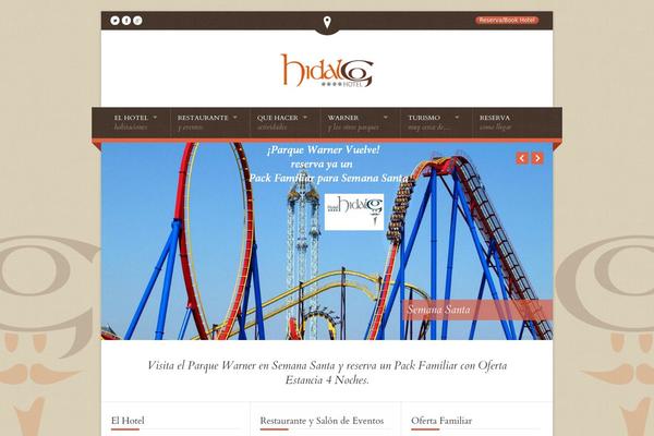 Nice Hotel theme site design template sample