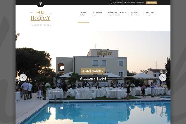 Soho Hotel theme site design template sample