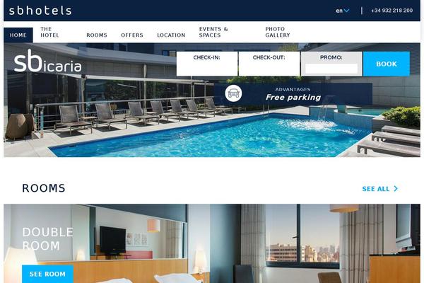 hotelicariabarcelona.com site used Hotel-icaria-barcelona-2017