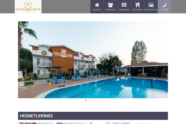 Stylish theme site design template sample