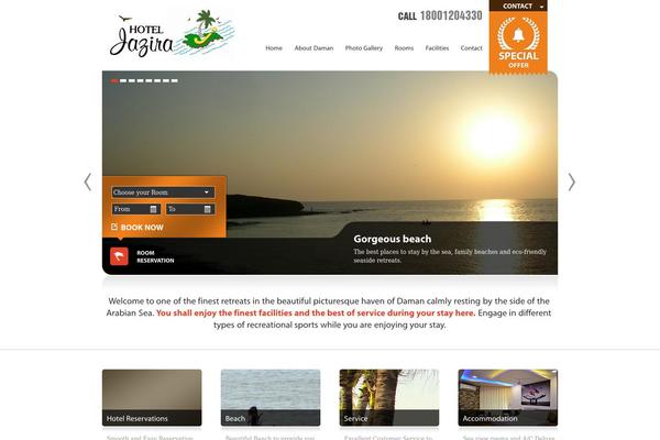 Guesthouse theme site design template sample