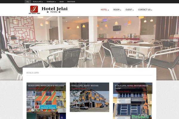 hoteljelai.com site used Hoteljelai