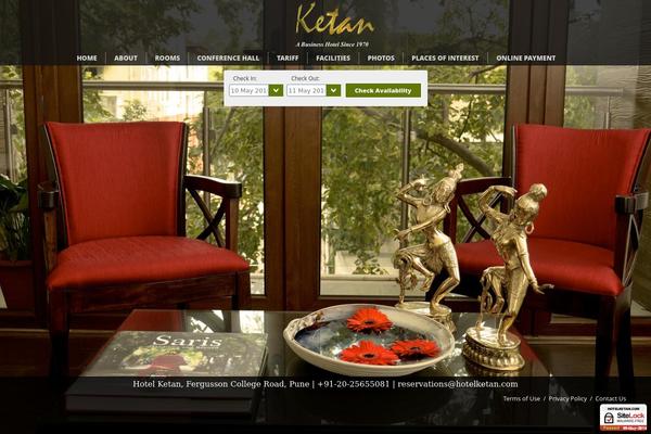 hotelketan.com site used Wpnation