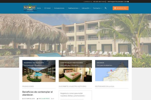 Site using Wp-lefooter plugin