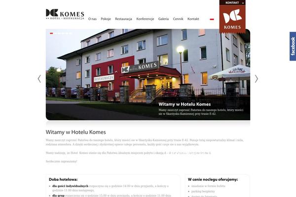 Guesthouse theme site design template sample