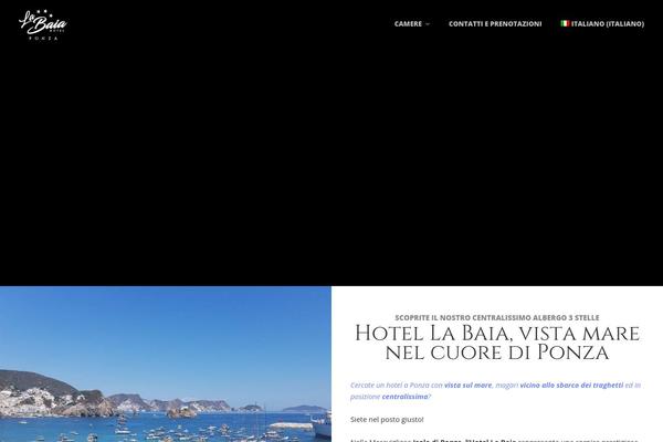 hotellabaiaponza.it site used Adomus