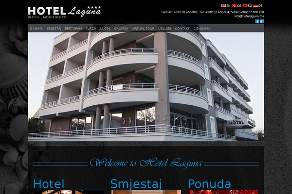 hotellaguna.me site used Laguna