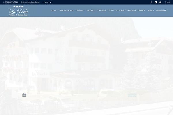 Impreza theme site design template sample